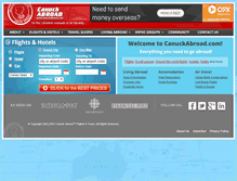 Tablet Screenshot of canuckabroad.com